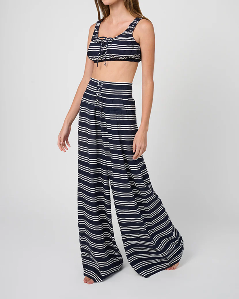 Button Front Palazzo Pant - Image 4