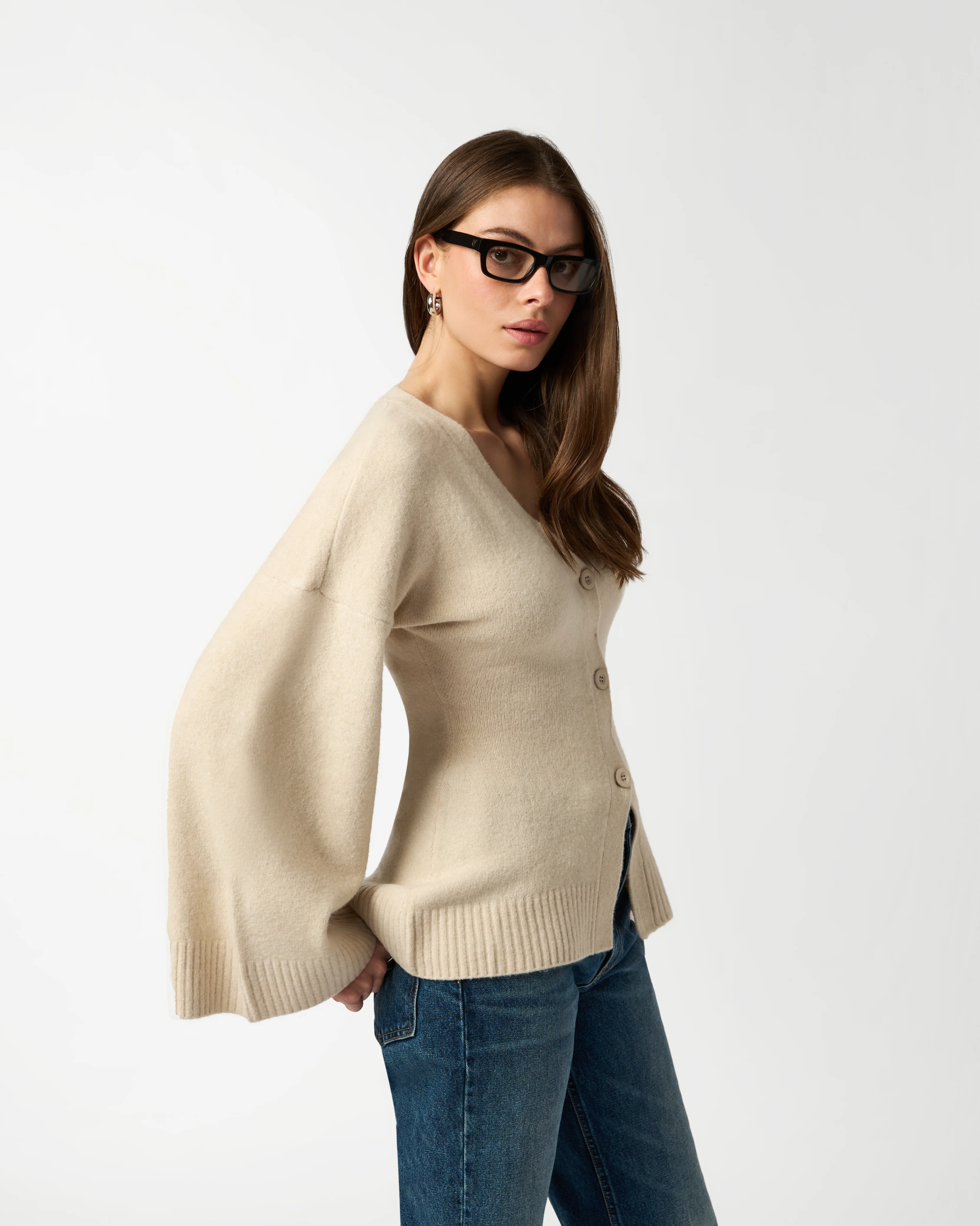 Cinched Waist Cardigan - Image 5