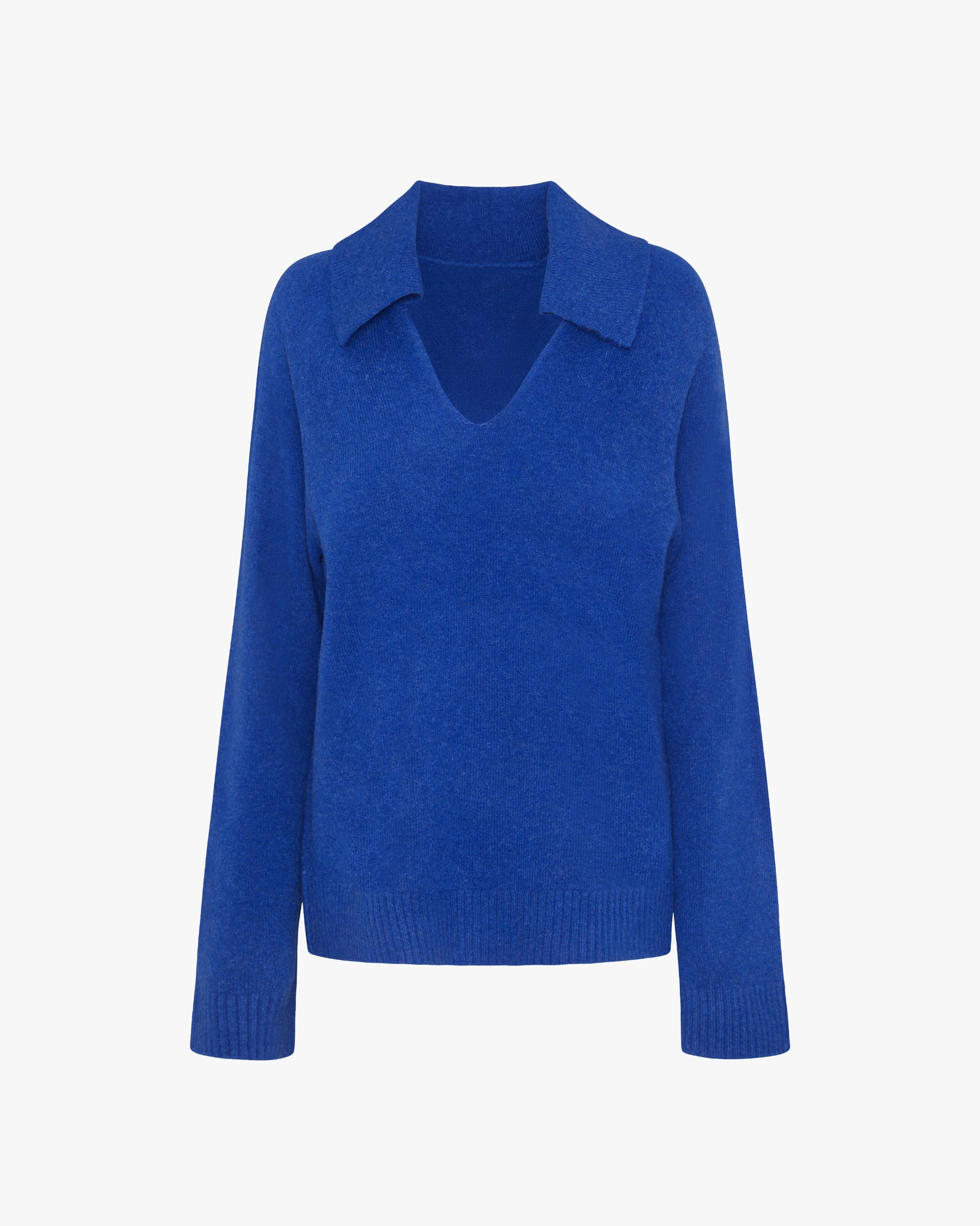 Collar V Neck Sweater - Image 3