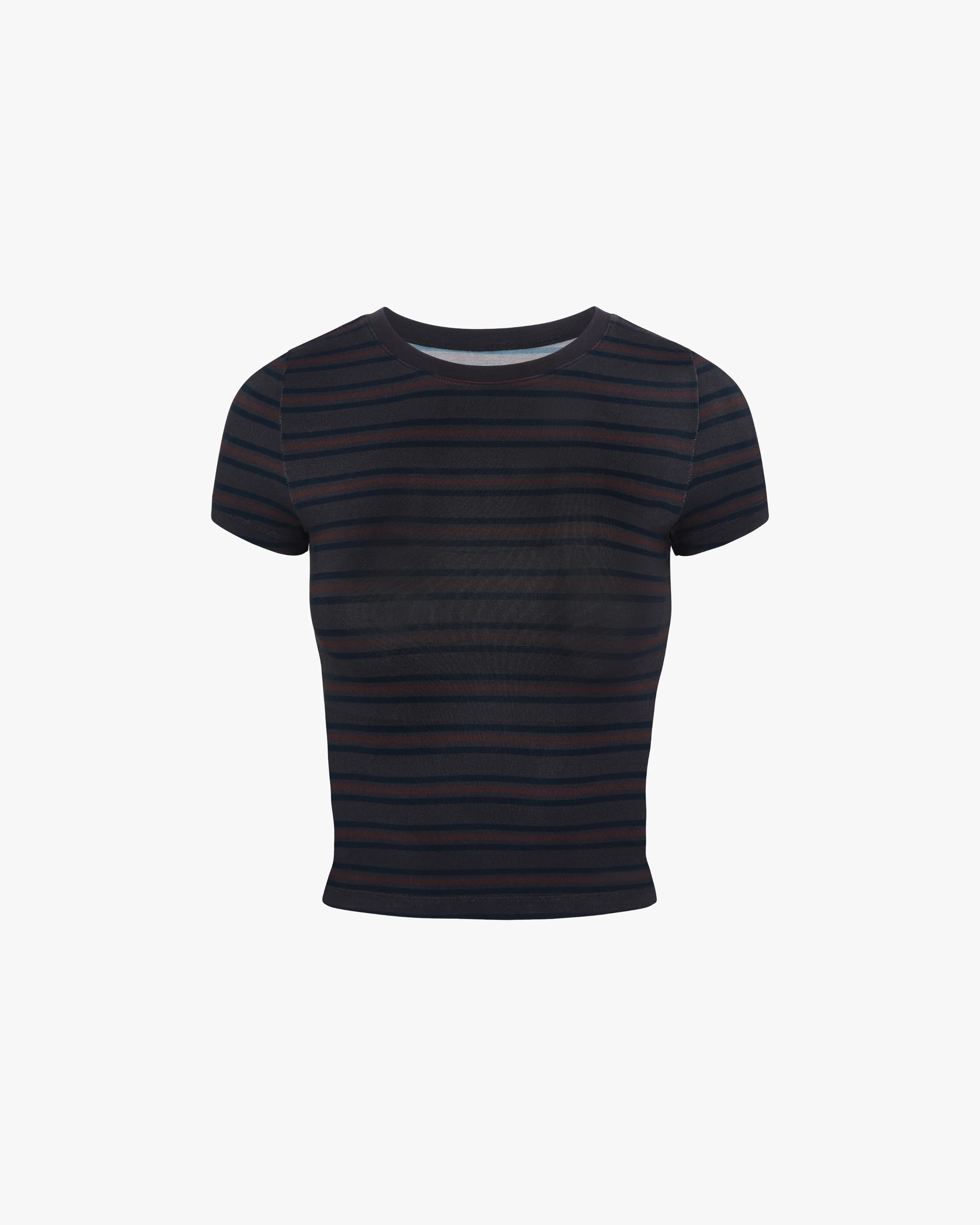 Fitted Crew Neck Top - Image 3