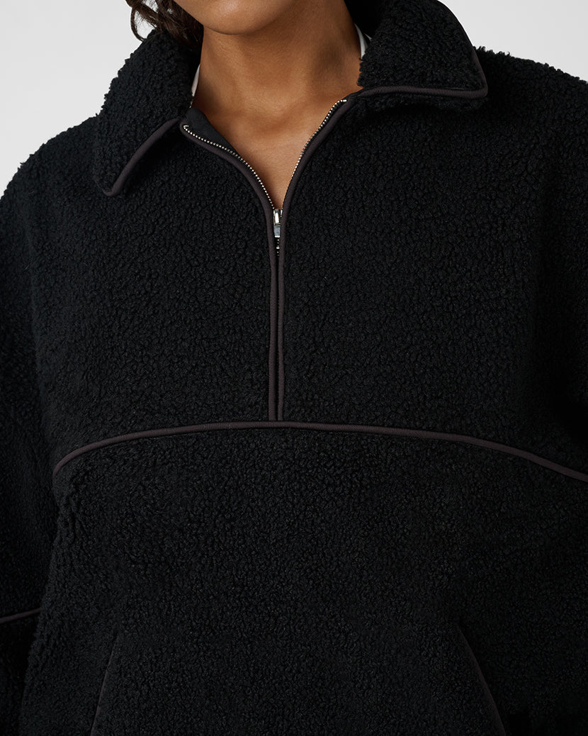 Fleece Quarter Zip Sweater - Image 7