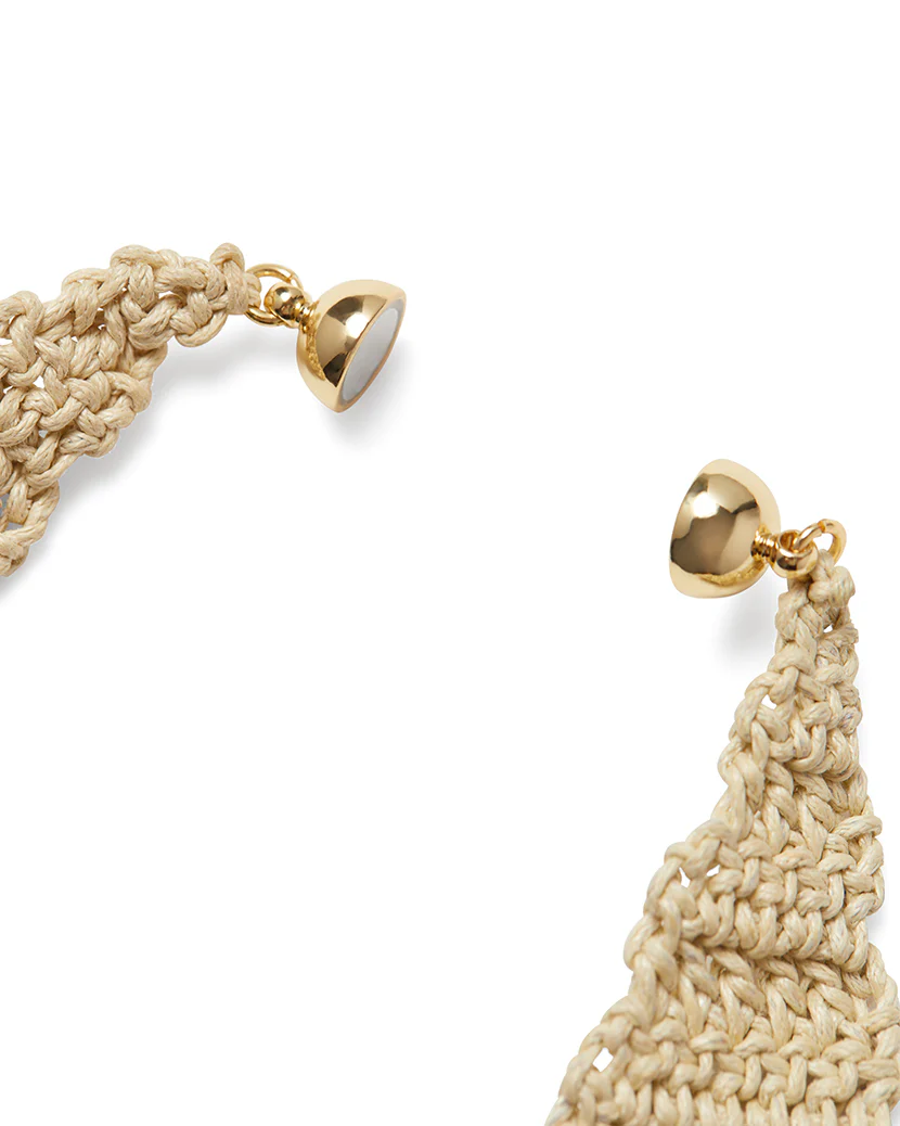 Freshwater Pearl Crochet Necklace - Image 4