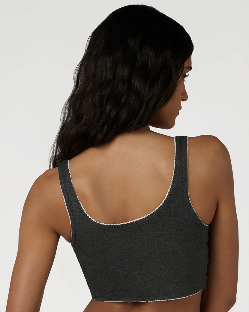 Picot Trim Scoop Tank Top - Image 7
