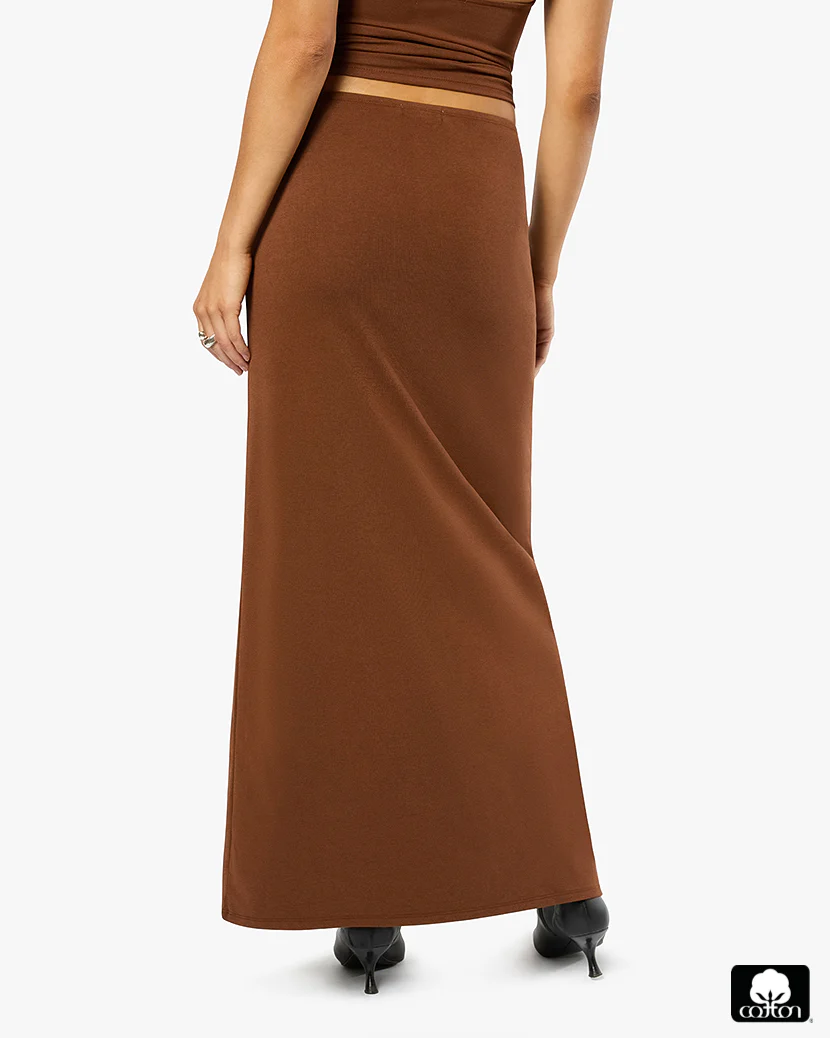 Pull On Midi Skirt - Image 5