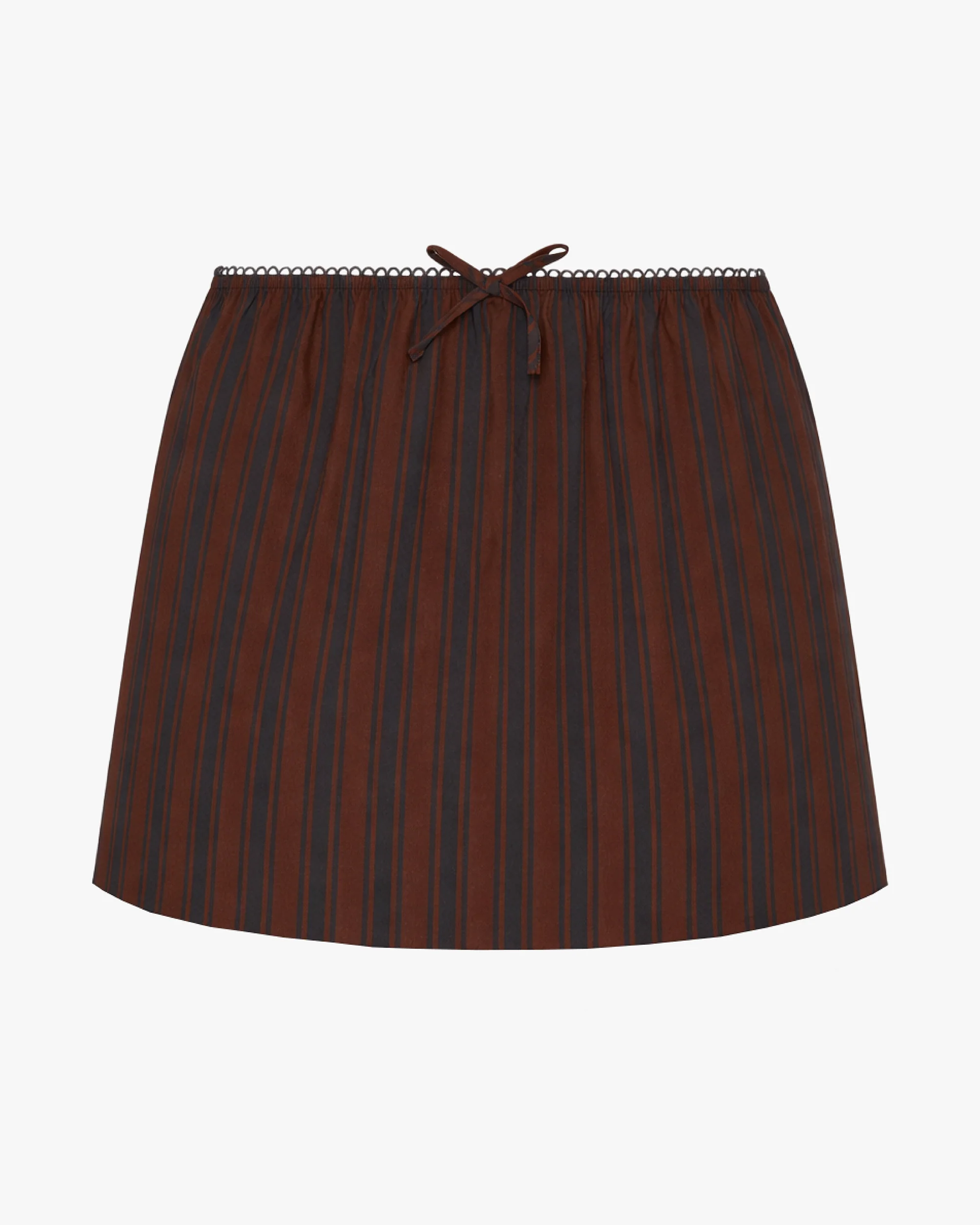 Pull On Mini Skirt - Image 3